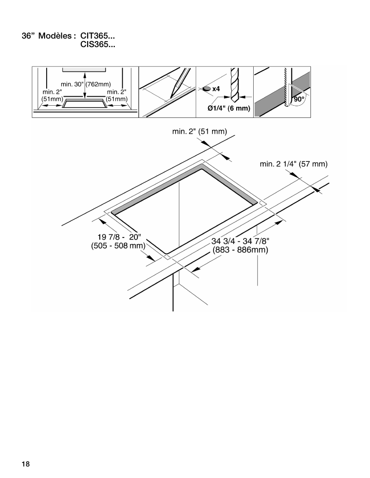 Thermador CIT304 User Manual | Page 17 / 35