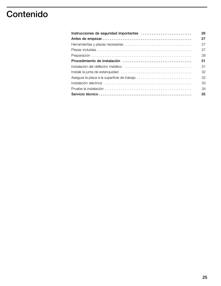 Thermador CIT304 User Manual | Page 24 / 35