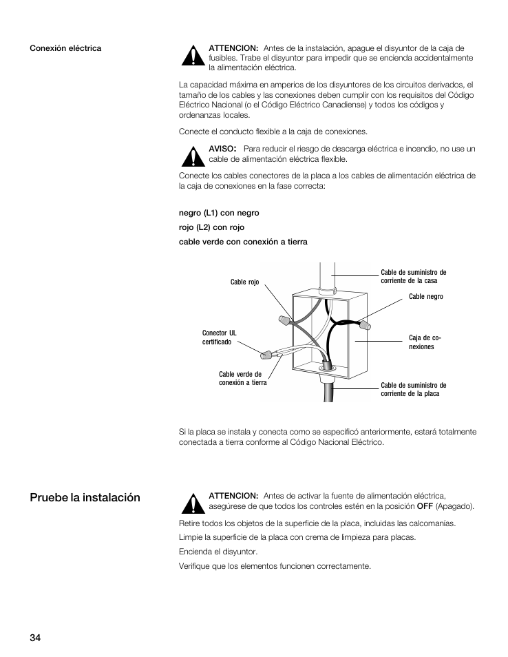 Thermador CIT304 User Manual | Page 33 / 35