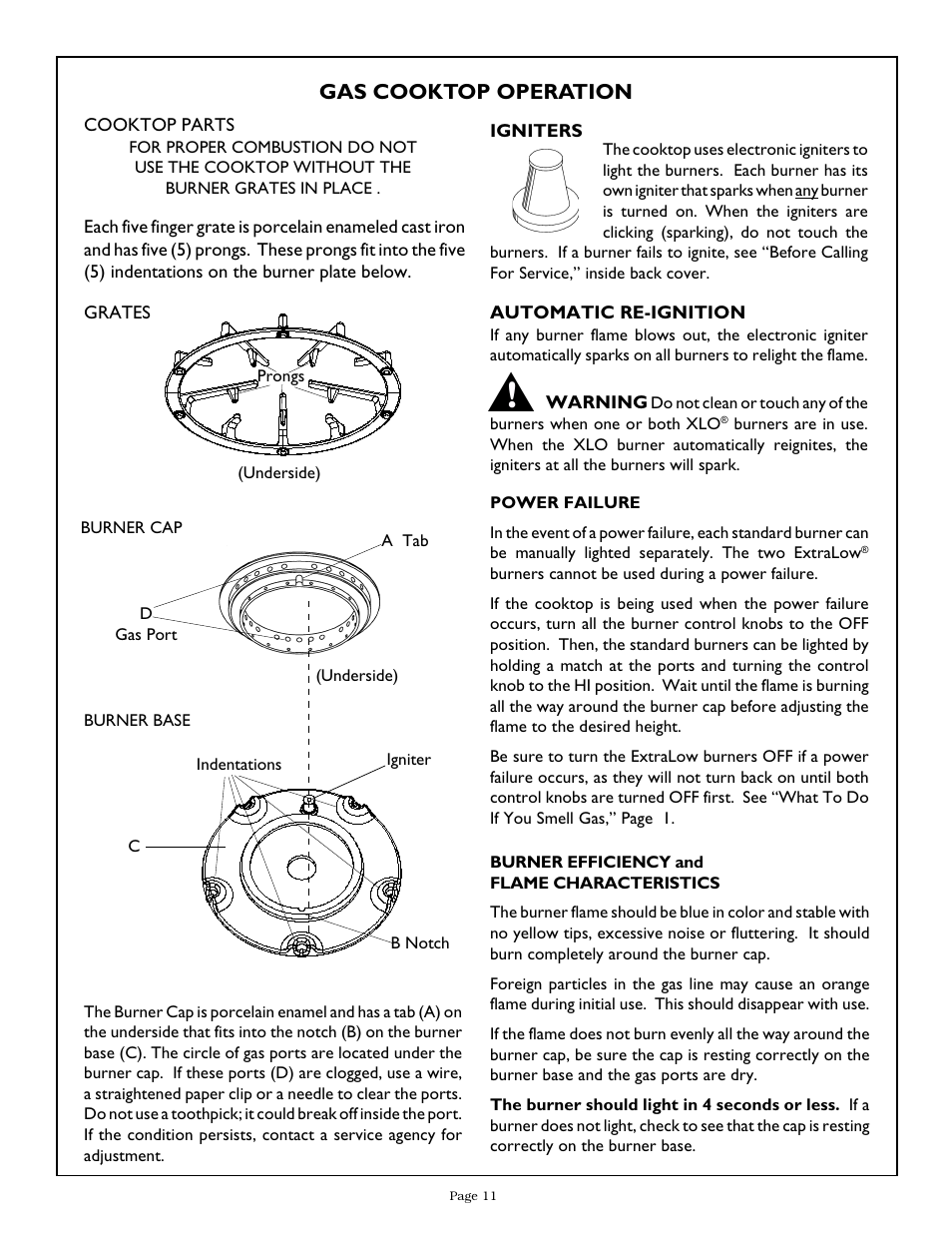 Thermador CGX365 User Manual | Page 13 / 28