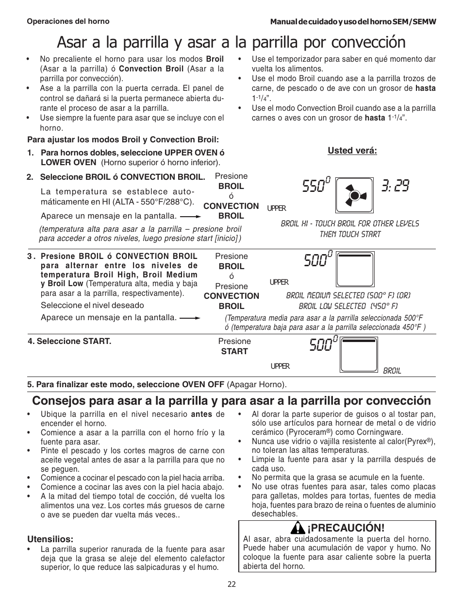 Thermador SEMW272 User Manual | Page 108 / 128