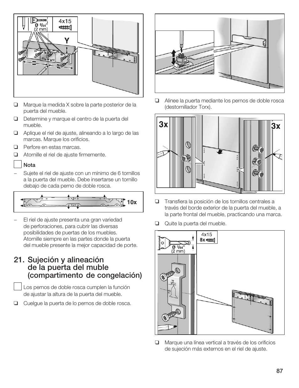 Thermador 9000189697 User Manual | Page 87 / 93