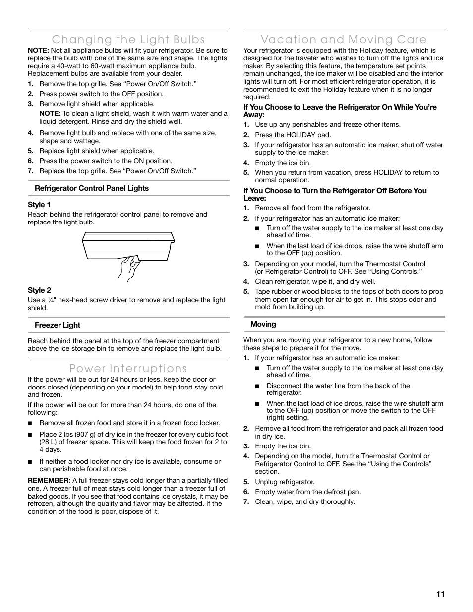 Thermador KBURT3665E User Manual | Page 11 / 48