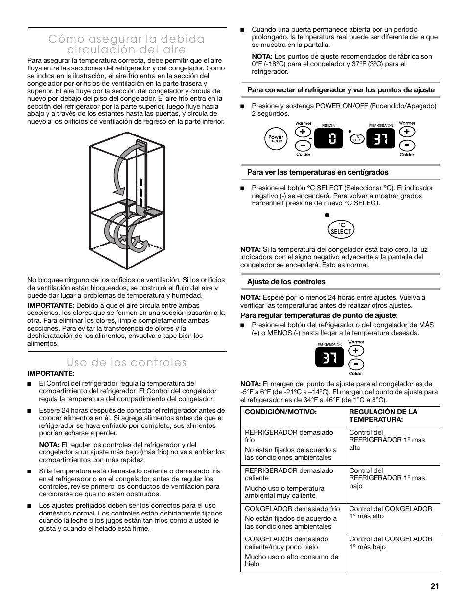 Thermador KBURT3665E User Manual | Page 21 / 48