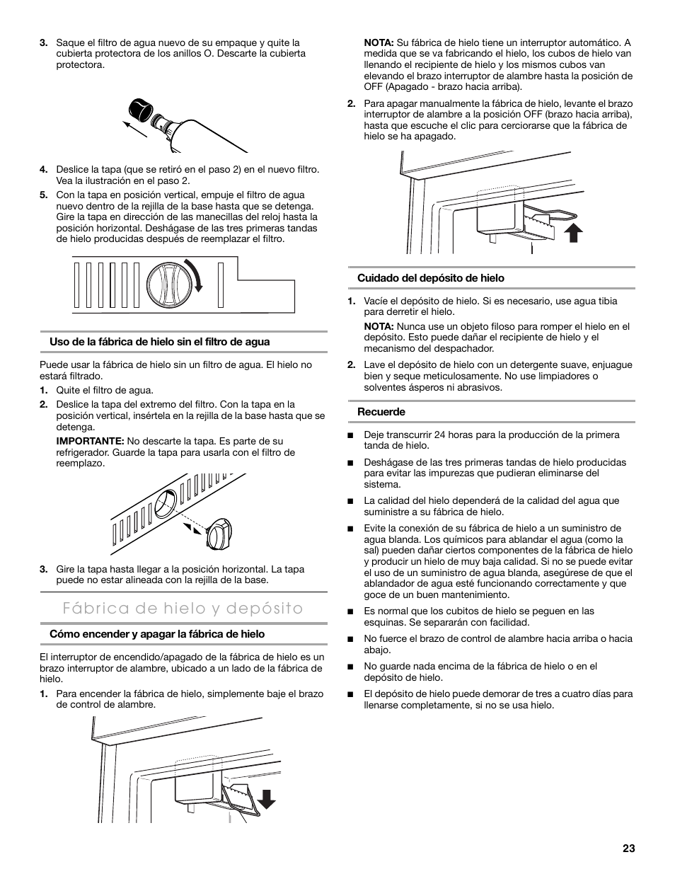 Thermador KBURT3665E User Manual | Page 23 / 48