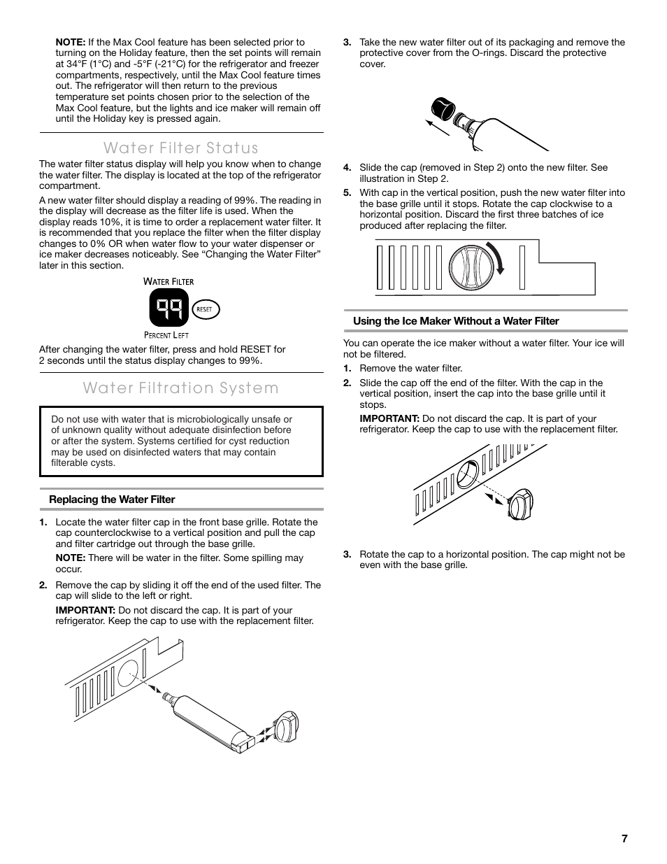 Thermador KBURT3665E User Manual | Page 7 / 48