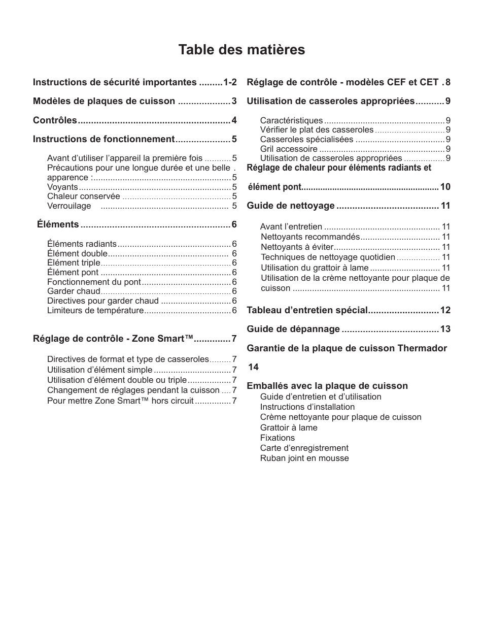 Thermador CEP User Manual | Page 21 / 56