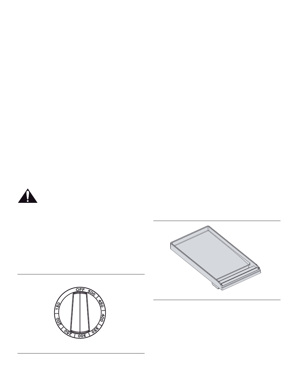 Uso de la plancha eléctrica, Descripción, Perilla de control | Preparación de la plancha, Colector de grasa de la plancha | Thermador PRL48 User Manual | Page 101 / 120