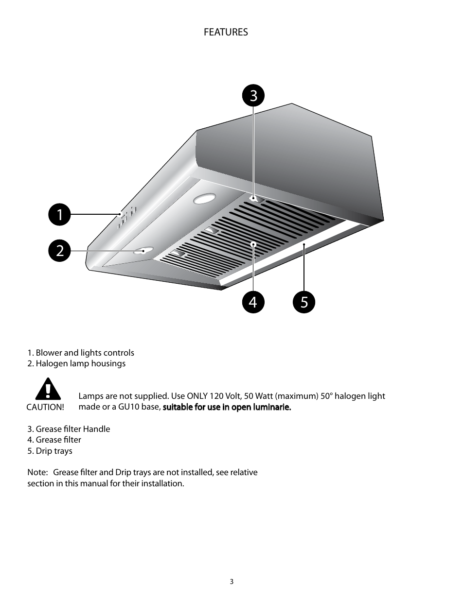 Thermador HPWB30 User Manual | Page 3 / 28