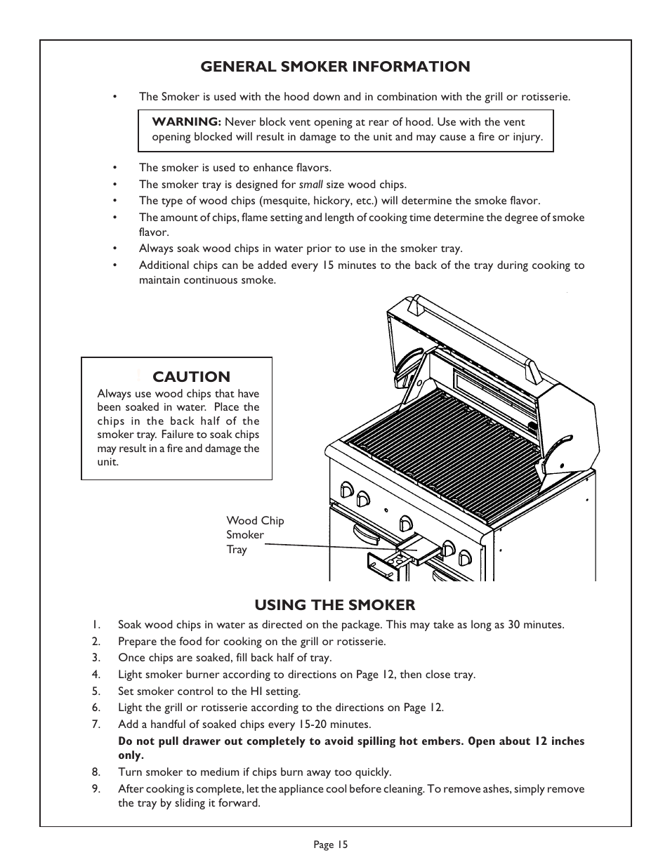 Thermador Char Glo Outdoor Barbecues CGB48FZLP User Manual | Page 17 / 28