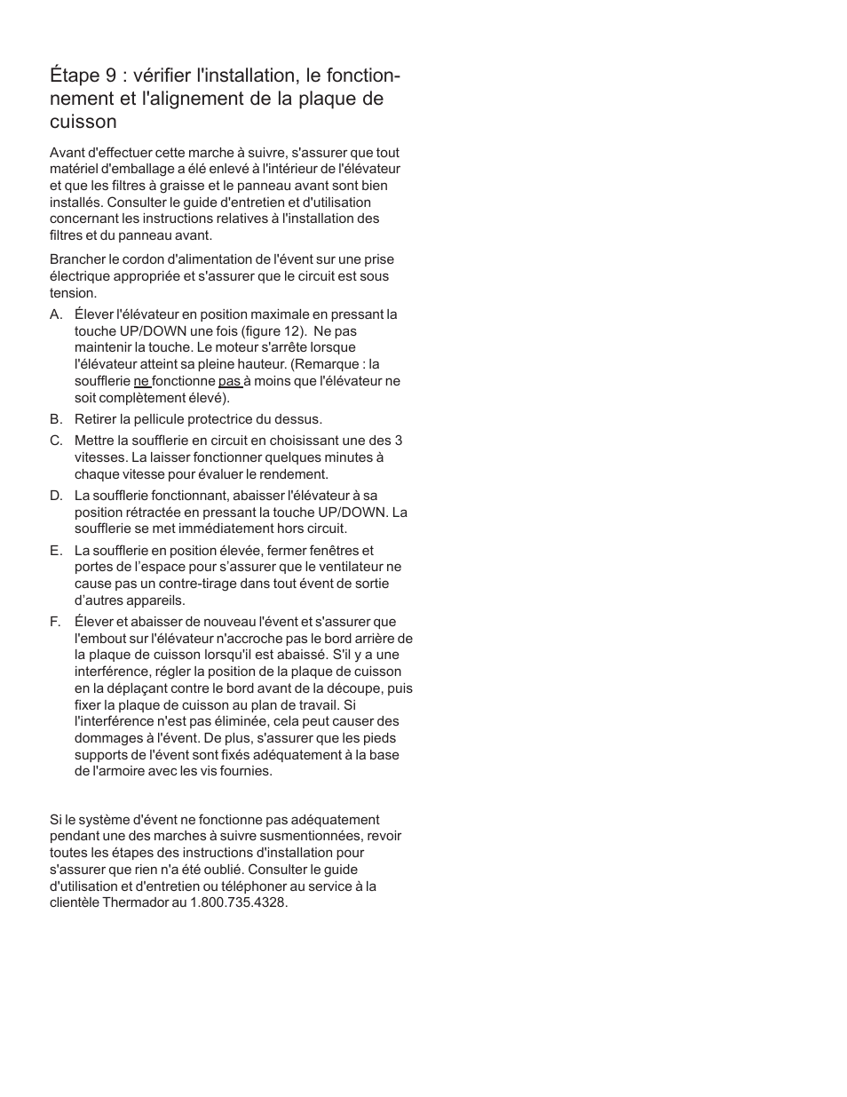 Thermador CVS2 User Manual | Page 28 / 42