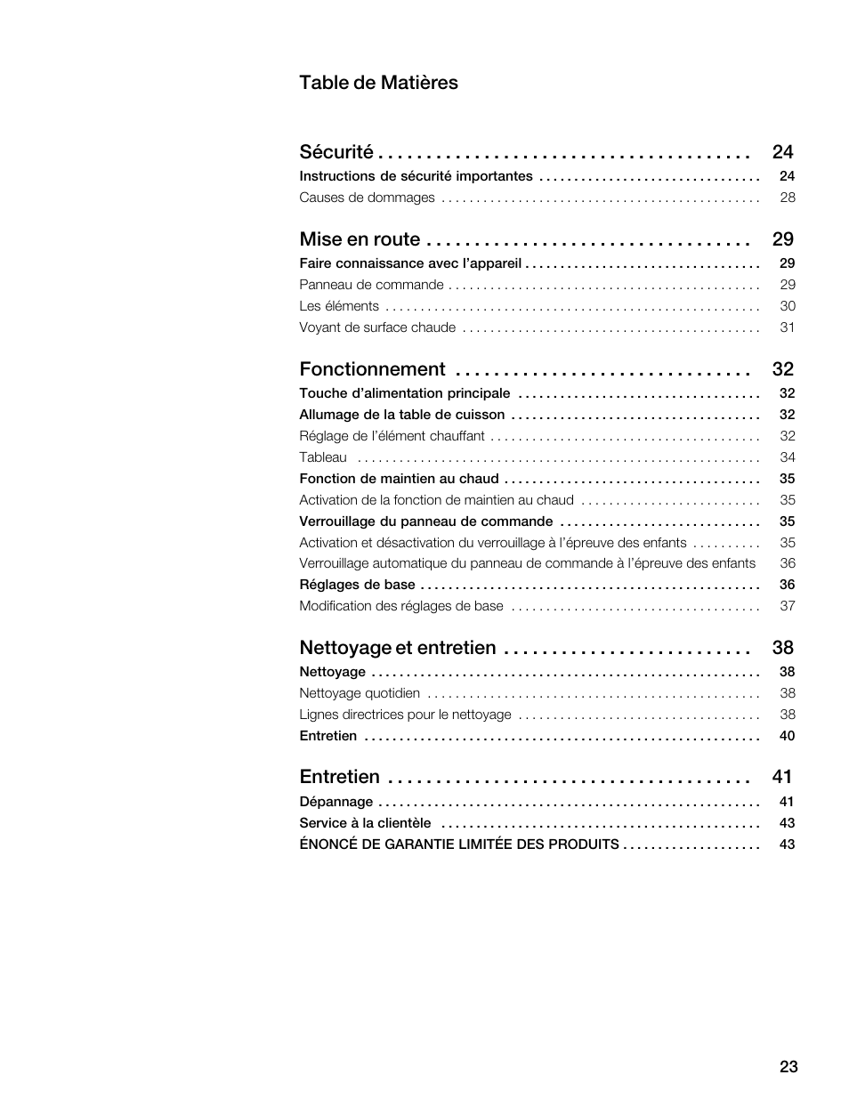 Thermador CET304FS User Manual | Page 23 / 72