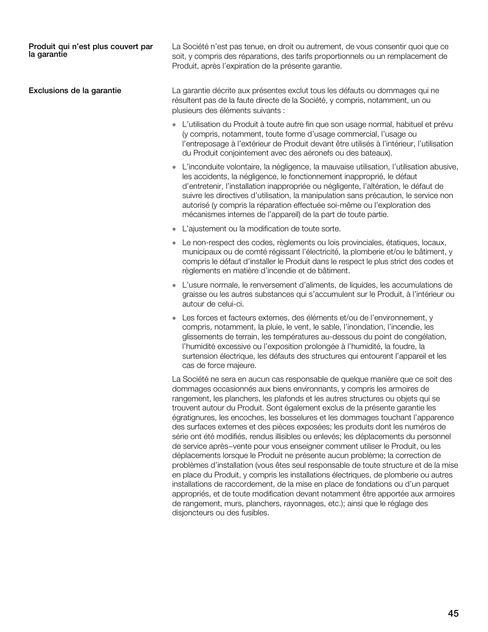 Thermador CET304FS User Manual | Page 45 / 72