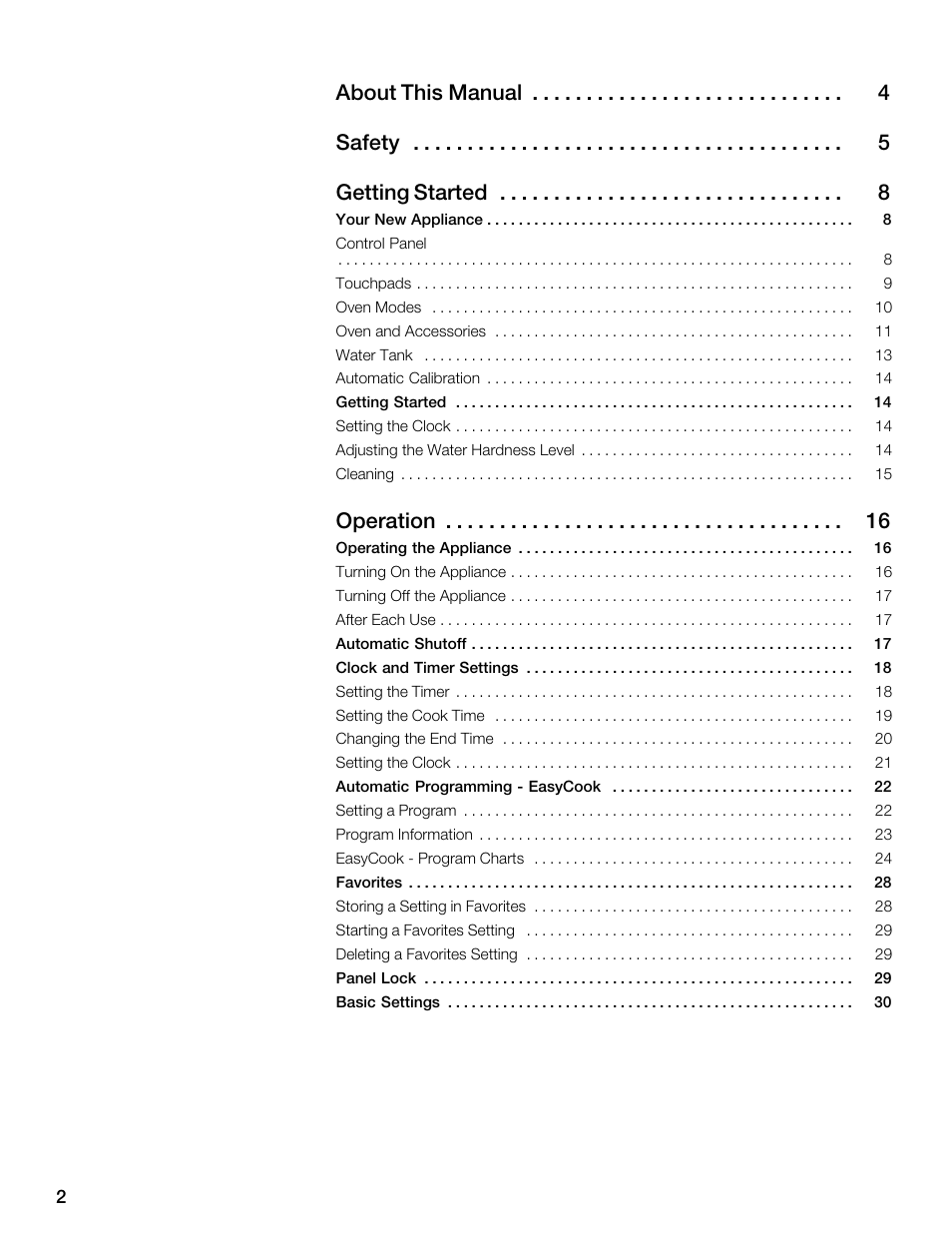 Āoperation 16 | Thermador MES301HS User Manual | Page 2 / 64