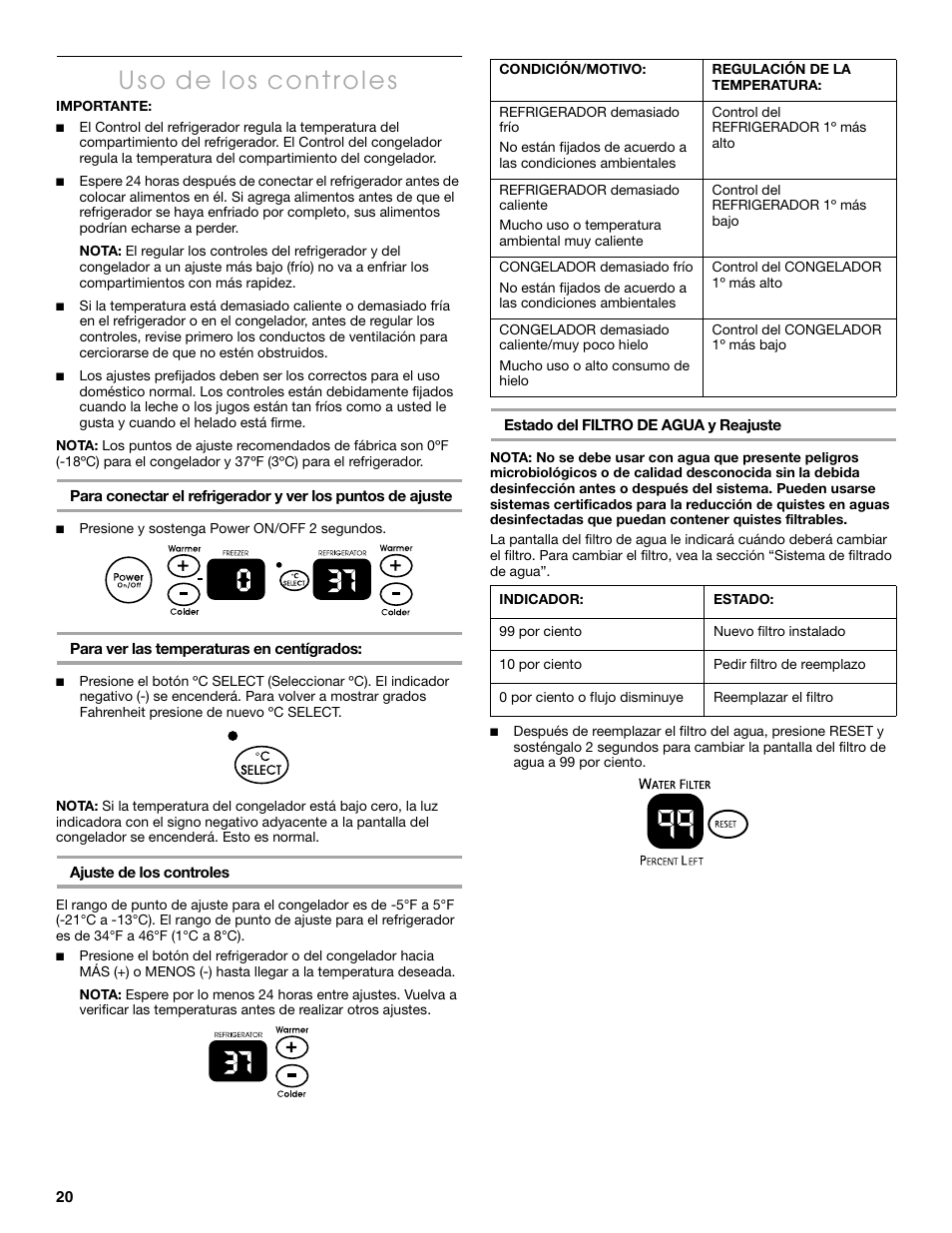 Thermador KBULT3651A User Manual | Page 20 / 48