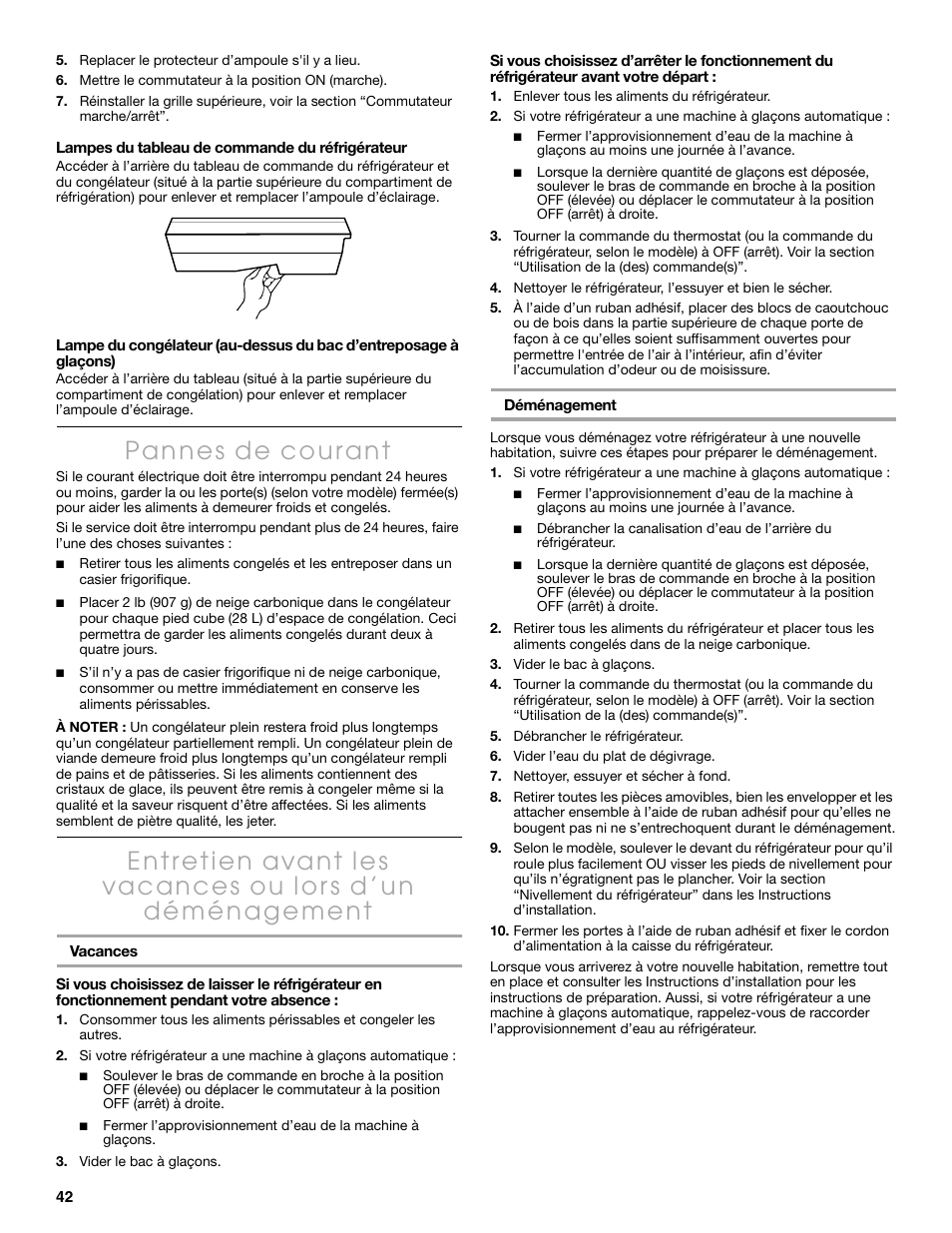 Thermador KBULT3651A User Manual | Page 42 / 48