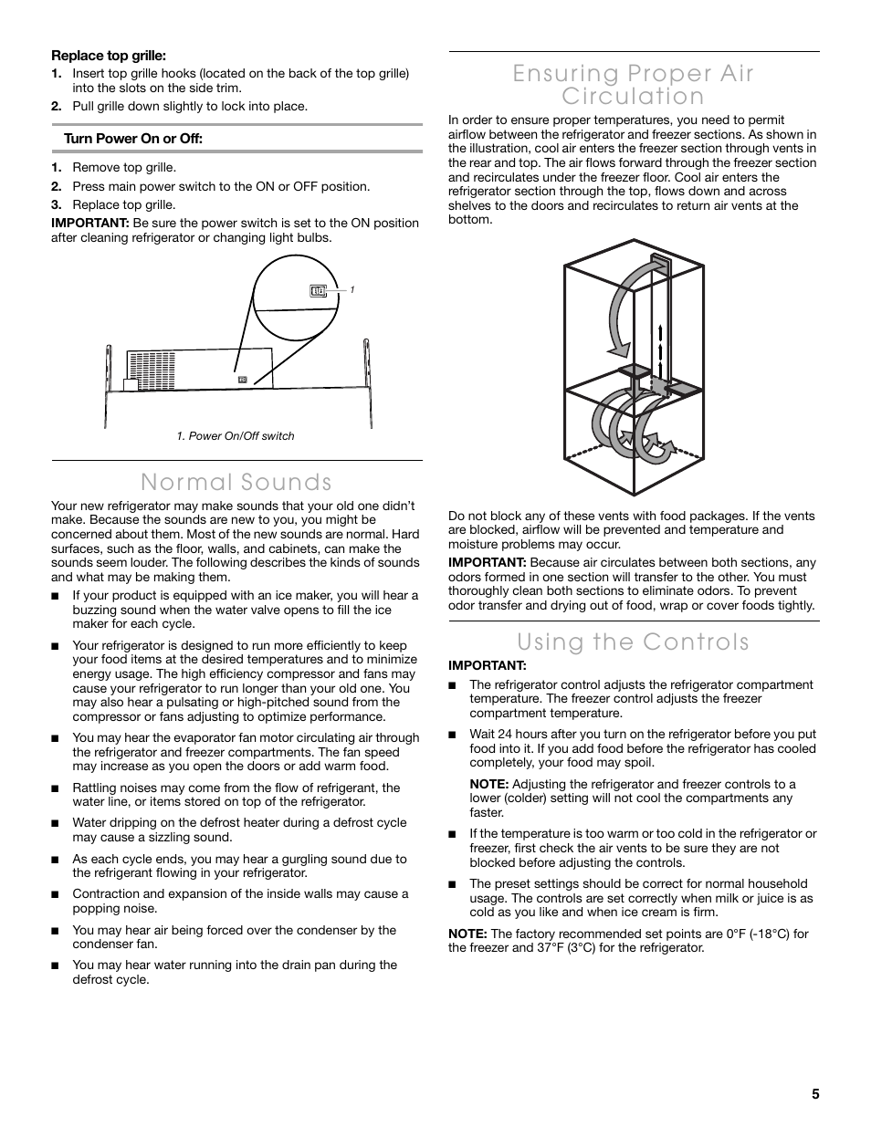 Thermador KBULT3651A User Manual | Page 5 / 48