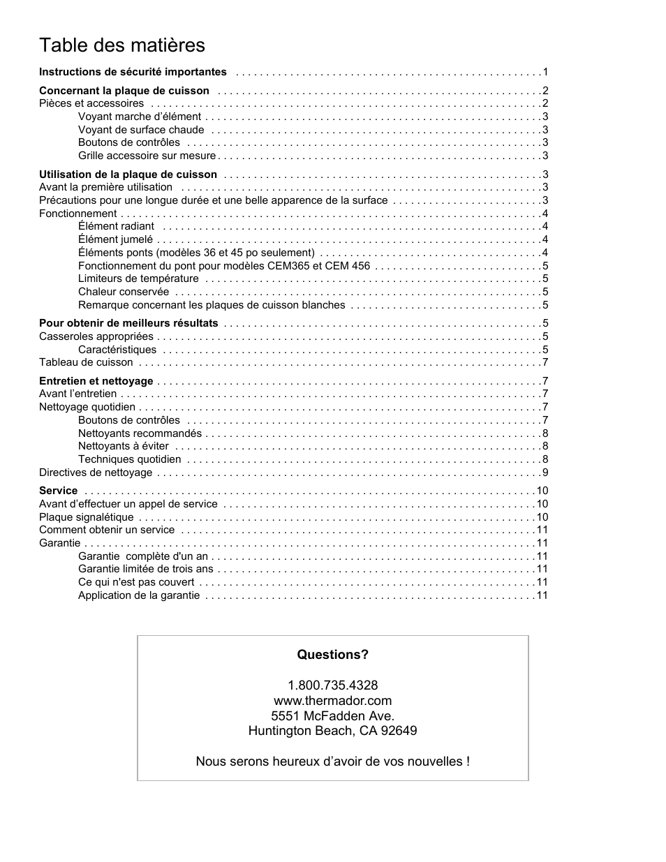 Thermador CEM365 User Manual | Page 14 / 40