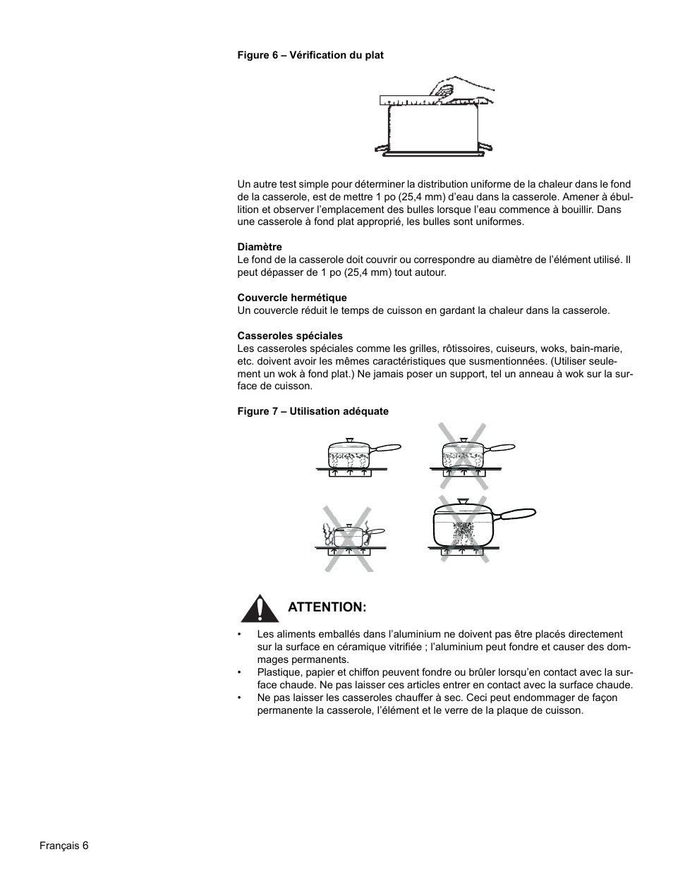 Attention | Thermador CEM365 User Manual | Page 20 / 40