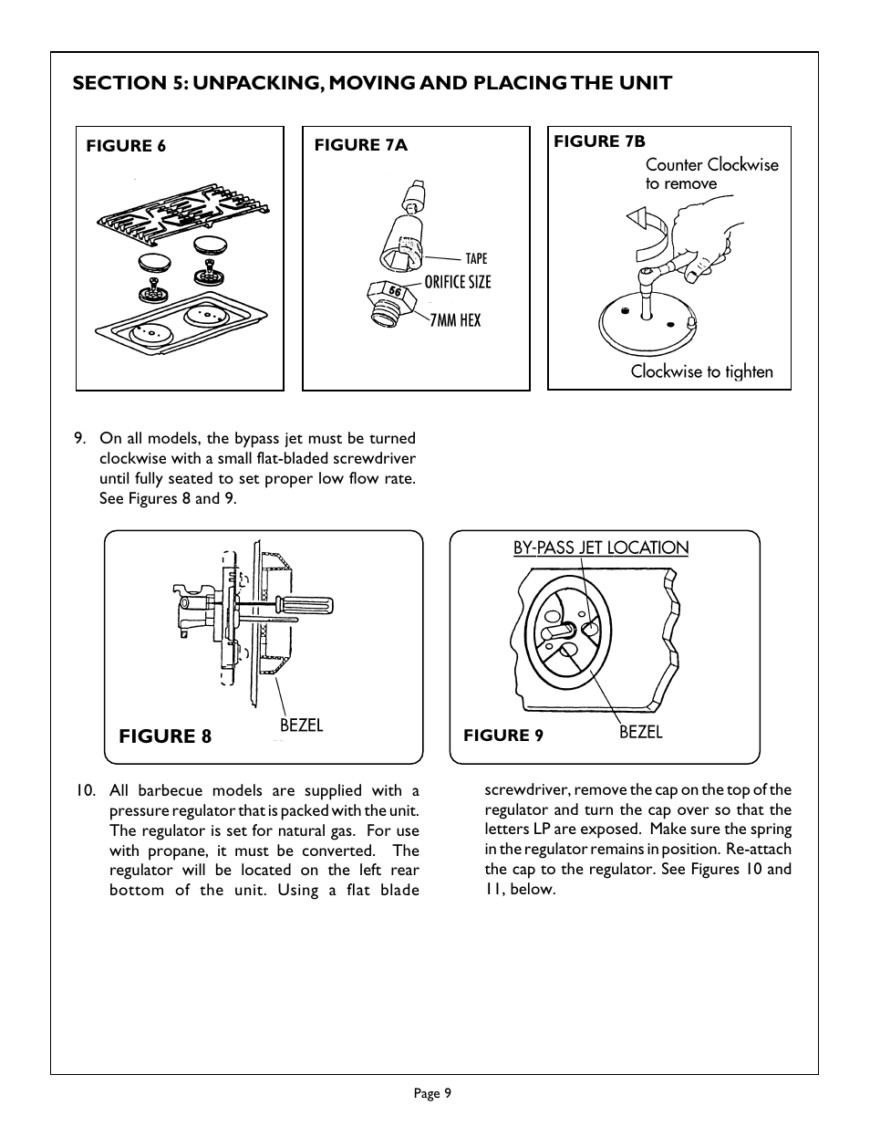 Thermador Char-Glo CGBD30RX User Manual | Page 11 / 16