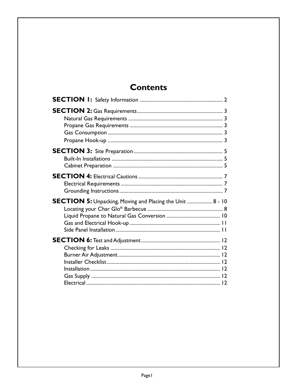 Thermador Char-Glo CGBD30RX User Manual | Page 3 / 16
