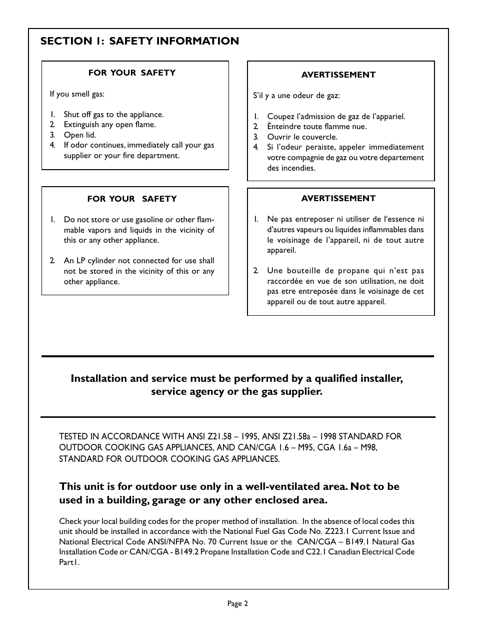 Thermador Char-Glo CGBD30RX User Manual | Page 4 / 16