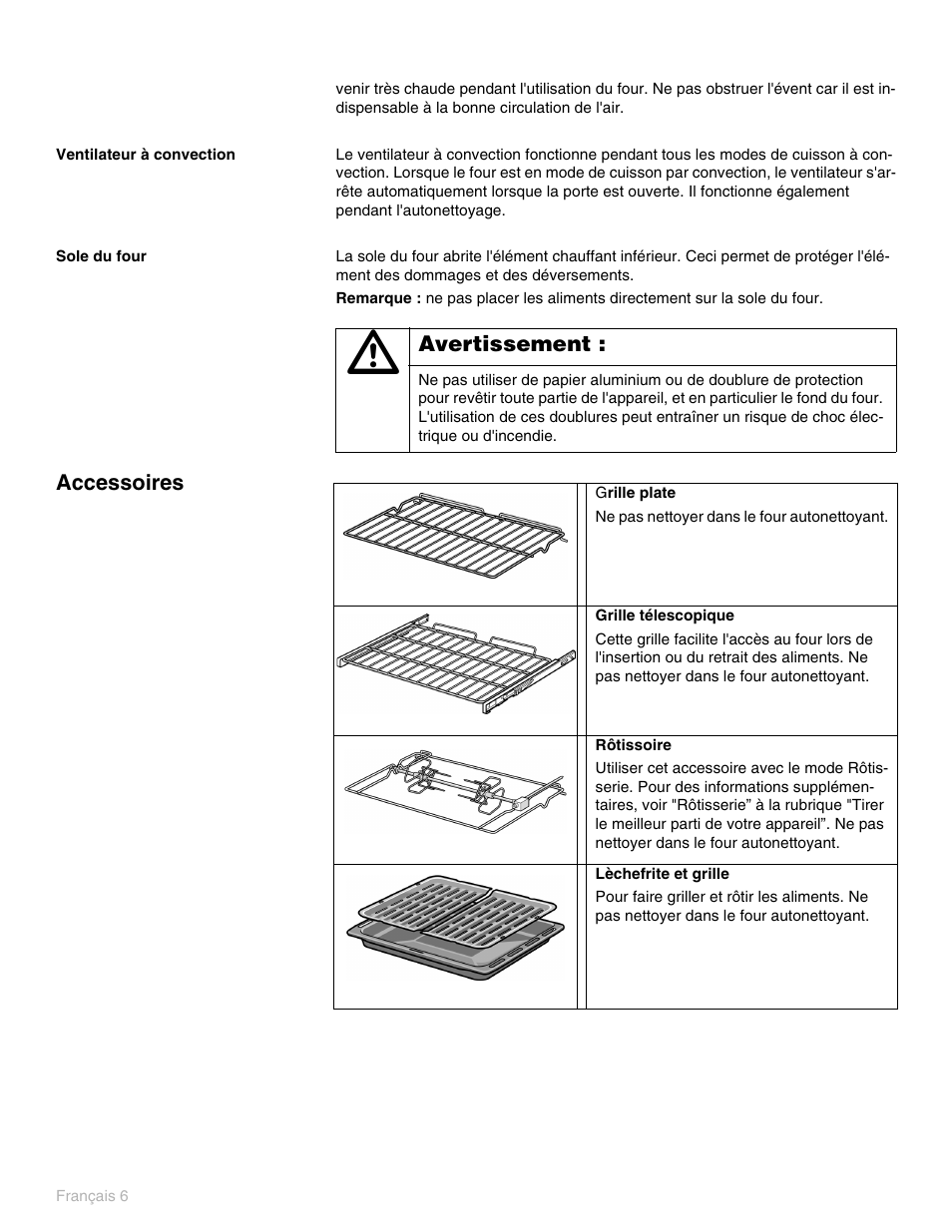 Accessoires | Thermador PO301 User Manual | Page 83 / 120