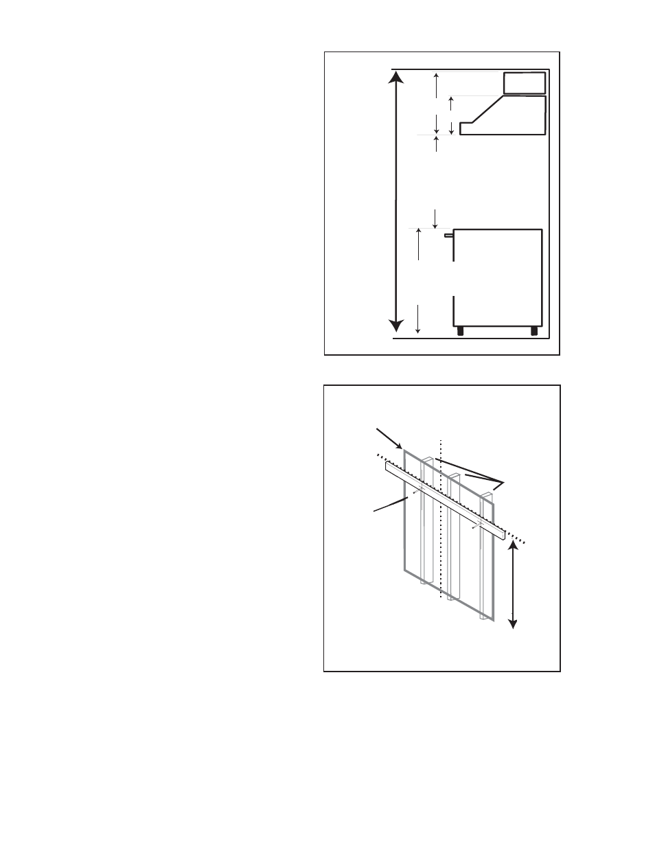 Installation murale, Fixation à bois | Thermador PH54 User Manual | Page 17 / 38