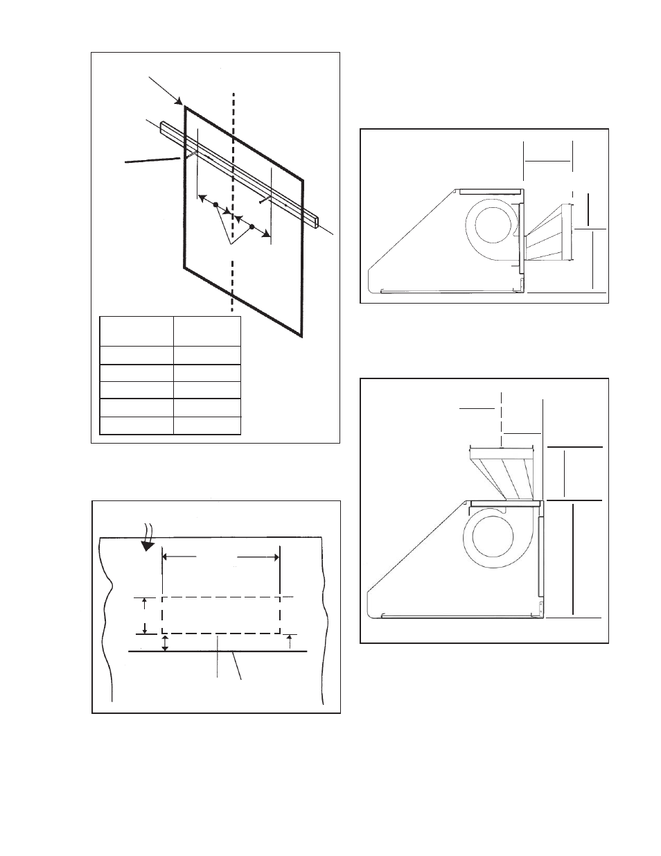 30 po 13, Po 36 po 16, Po 42 po 19 | Po 48 po 22, Po 54 po 25 | Thermador PH54 User Manual | Page 18 / 38