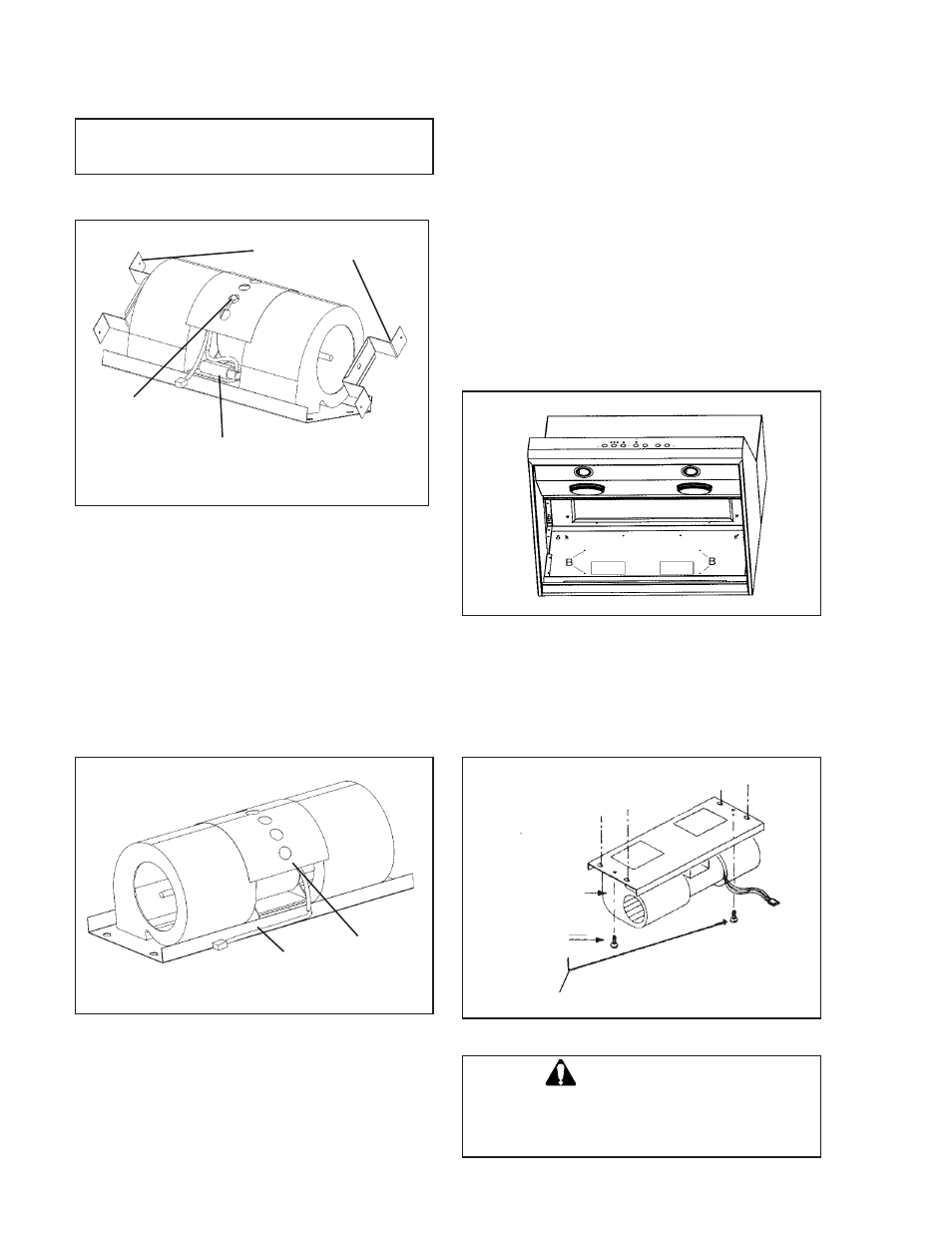 Instalar un soplador integral vtn1030c, Instalar el soplador en la campana, Preparación del soplador | Cuidado | Thermador PH54 User Manual | Page 32 / 38