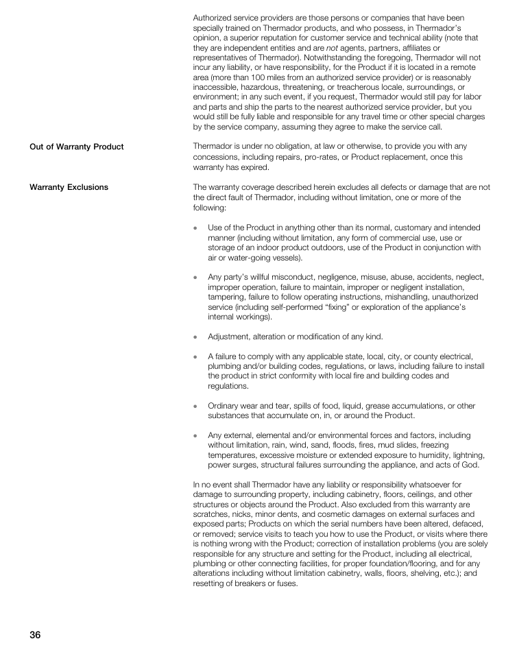 Thermador CIS365GB User Manual | Page 35 / 113
