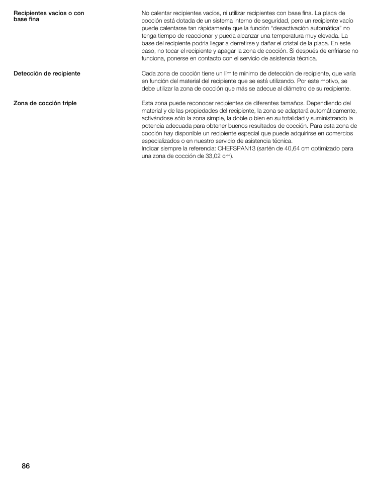 Thermador CIS365GB User Manual | Page 85 / 113