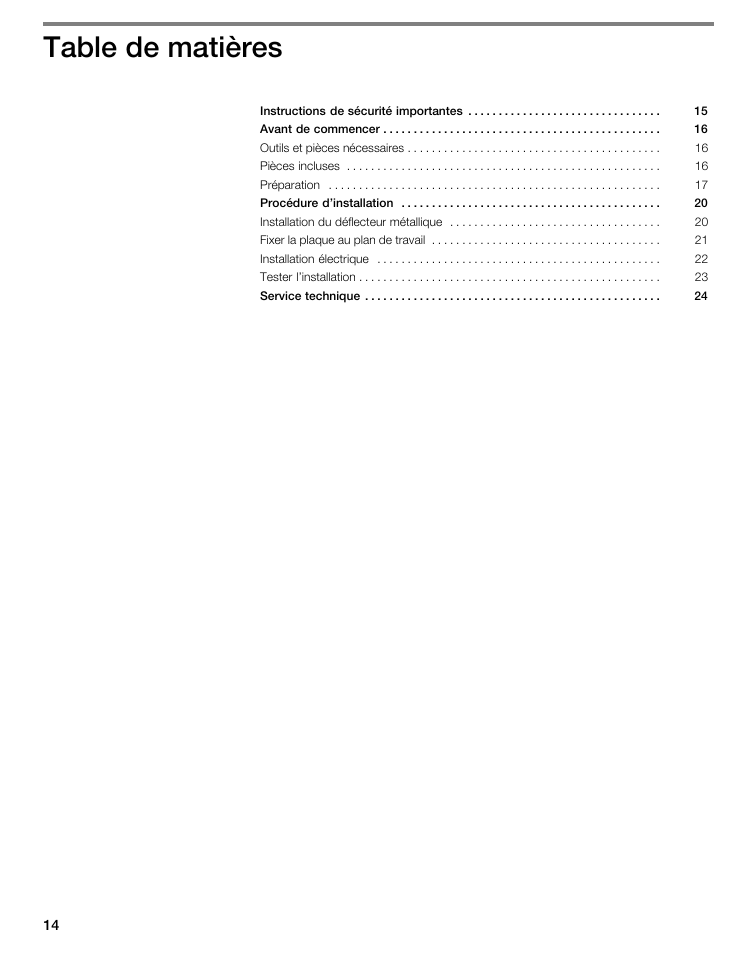 Thermador CIT365 User Manual | Page 13 / 35