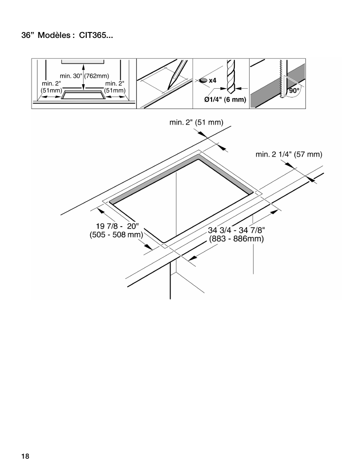 Thermador CIT365 User Manual | Page 17 / 35