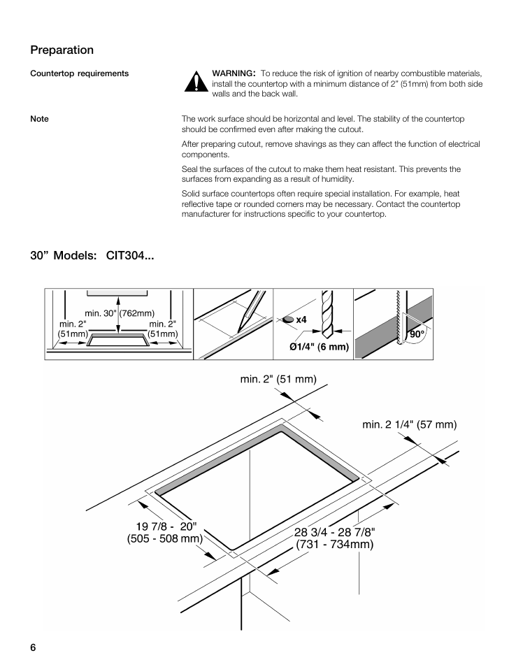 Thermador CIT365 User Manual | Page 5 / 35