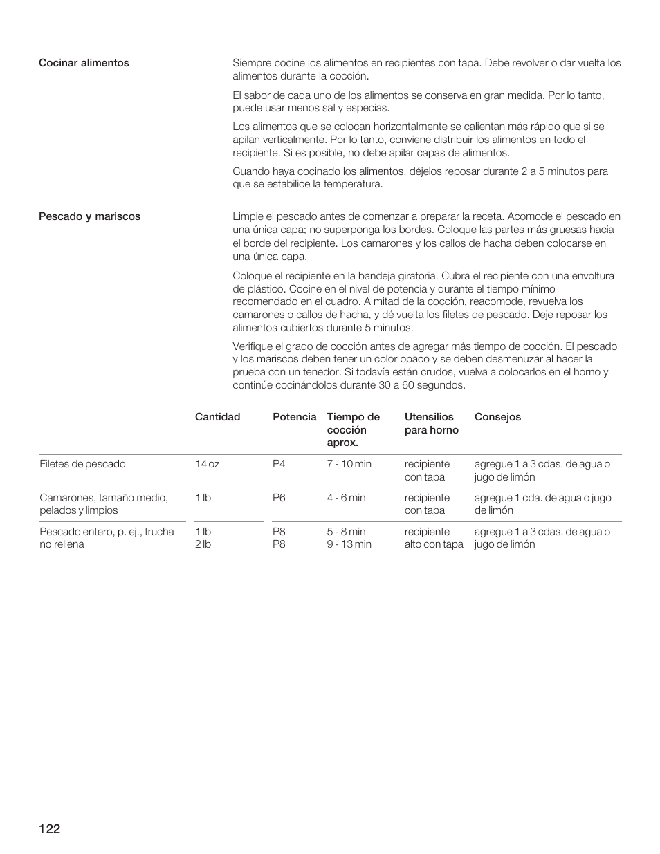 Thermador MCES User Manual | Page 122 / 136