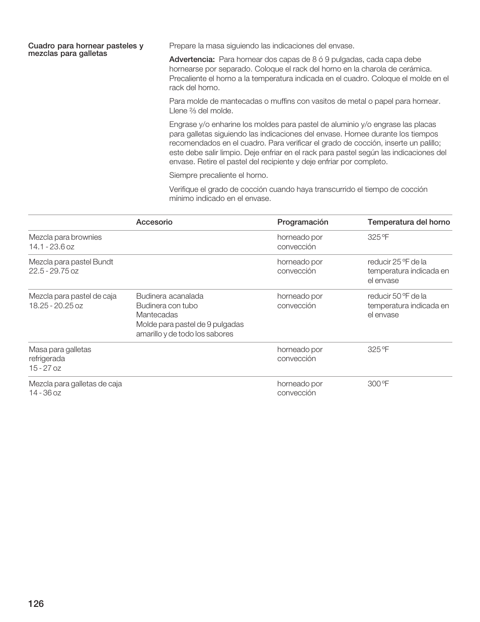 Thermador MCES User Manual | Page 126 / 136