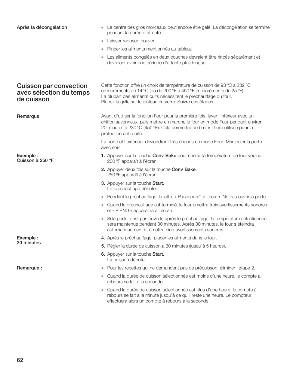 Thermador MCES User Manual | Page 62 / 136