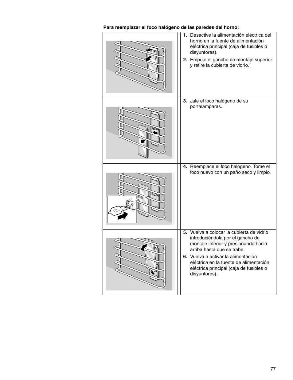 Thermador M301E User Manual | Page 77 / 128