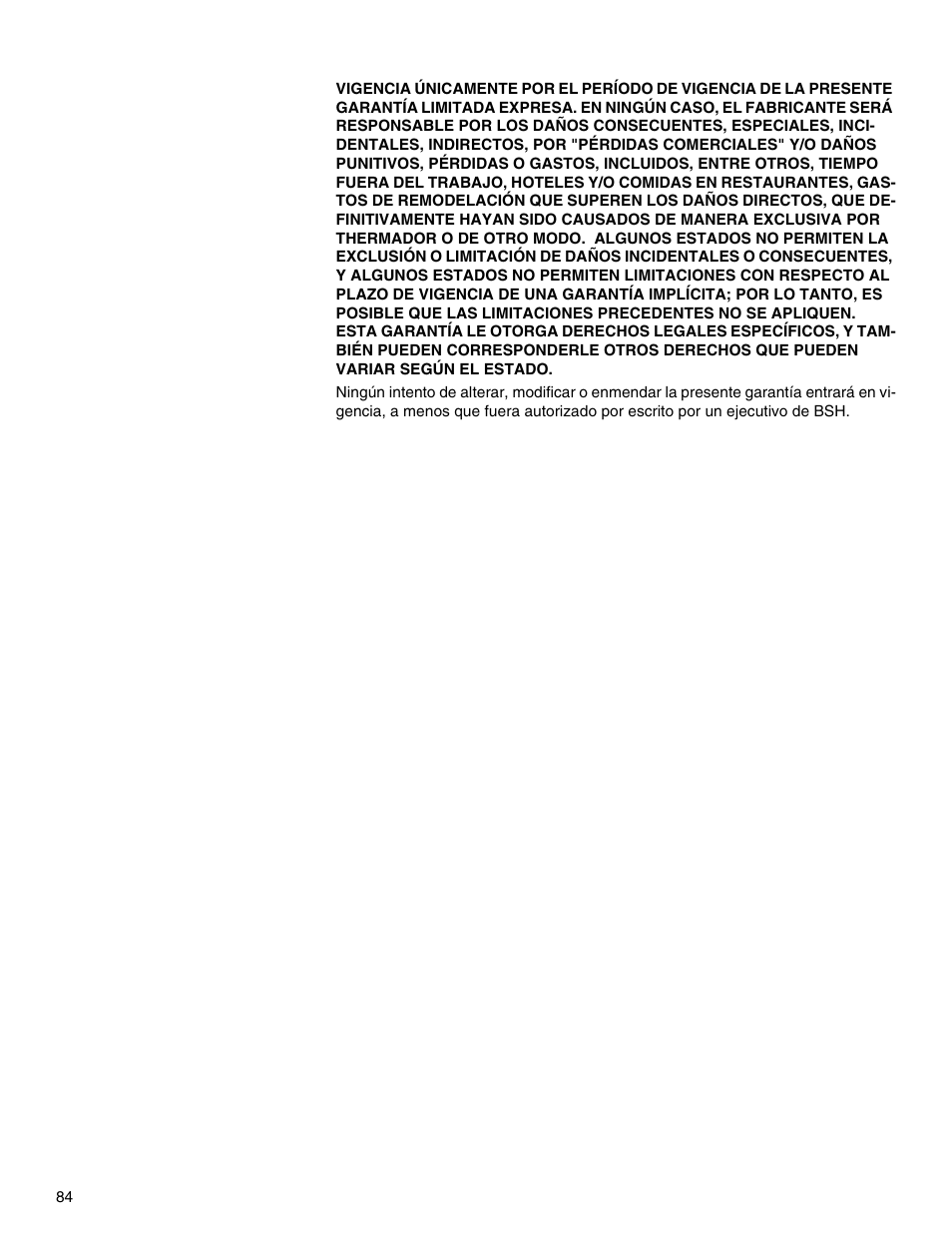 Thermador M301E User Manual | Page 84 / 128