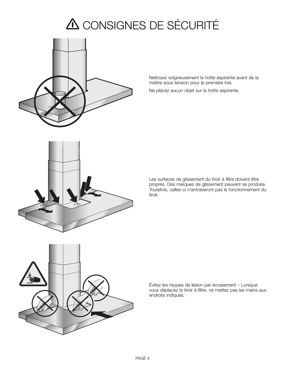 Consignes de sécurité | Thermador HDDW36FS User Manual | Page 14 / 32