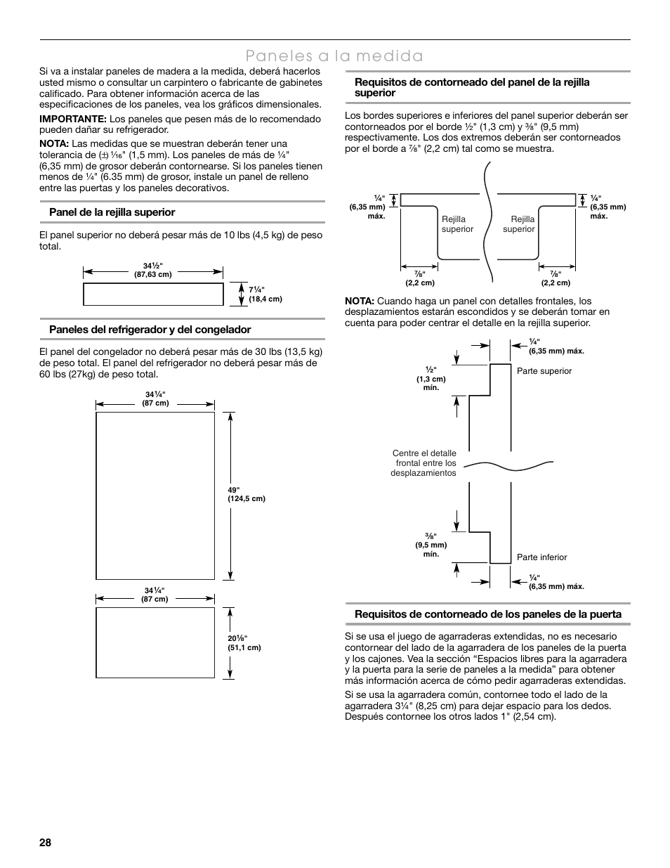 Thermador KBULT3655E User Manual | Page 28 / 60