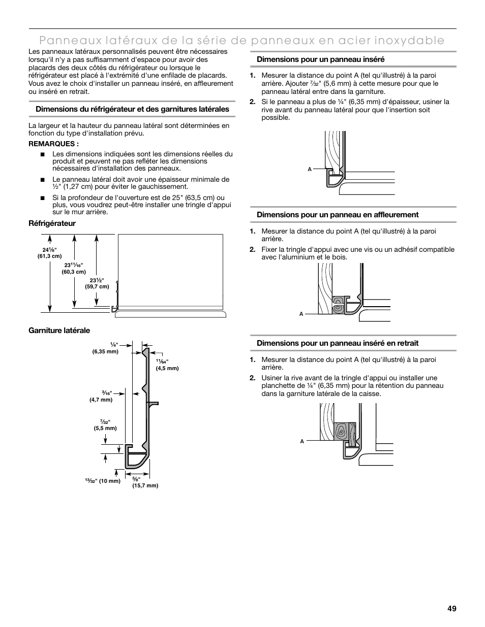 Thermador KBULT3655E User Manual | Page 49 / 60