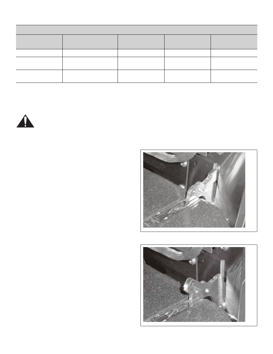 Inclus avec la cuisinière, Pa30ghsh, Pa30gith | Pa36glbh, Pa36ghsh, Pa48glbh, Pa48ghsh, Chapitre 8 : retrait et installation de la porte, Mise en garde, Retrait de la porte | Thermador PRL36 User Manual | Page 37 / 64