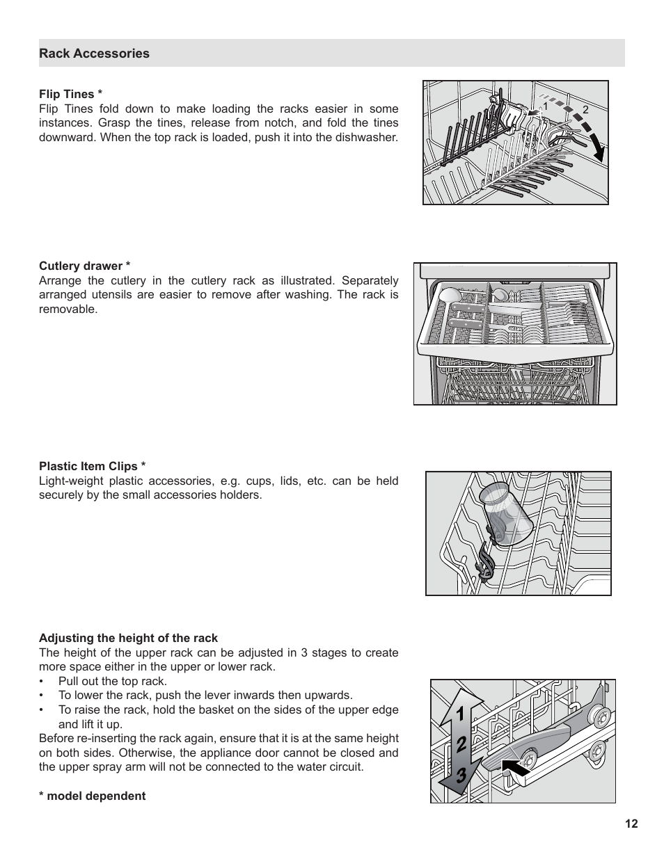 Thermador Dishwasher User Manual | Page 12 / 66