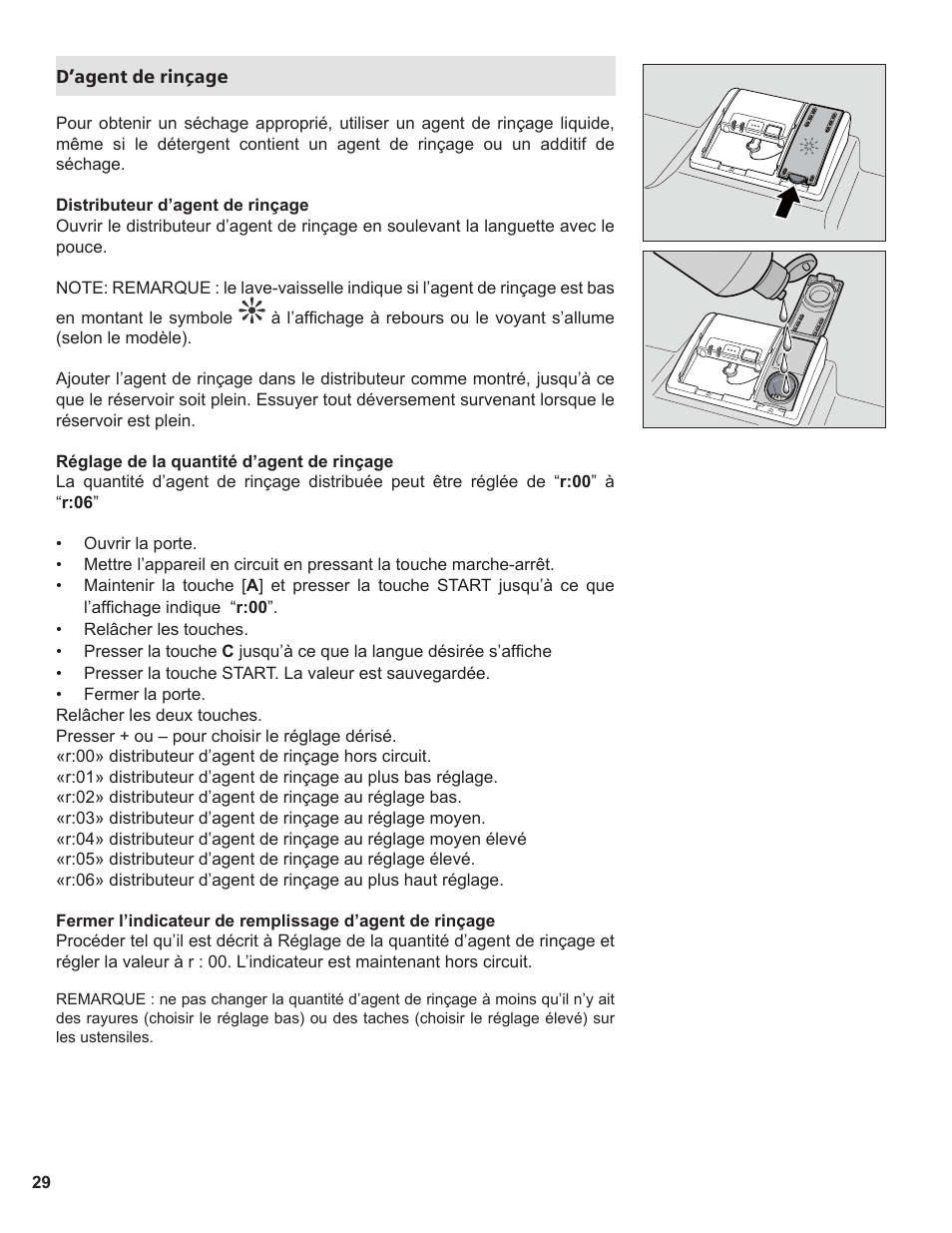 Thermador Dishwasher User Manual | Page 29 / 66