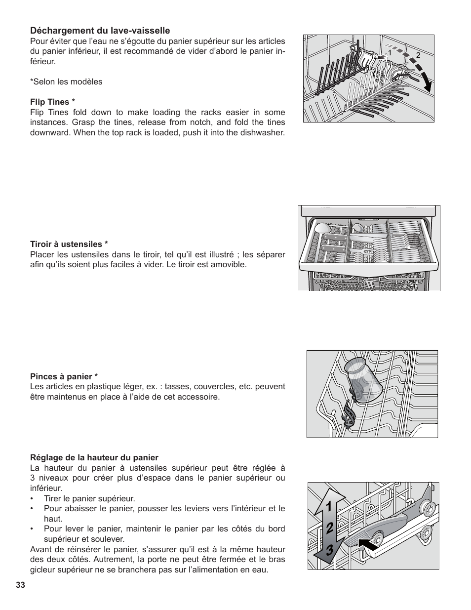 Thermador Dishwasher User Manual | Page 33 / 66