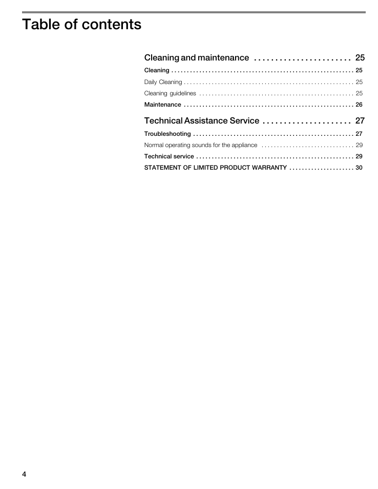 Thermador CIT304GM User Manual | Page 3 / 94