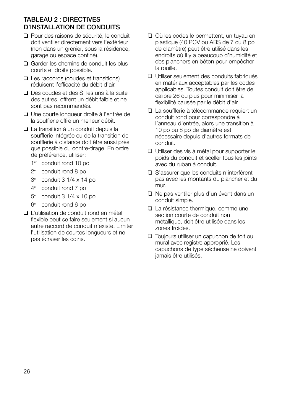 Thermador UCVM30FS User Manual | Page 26 / 56