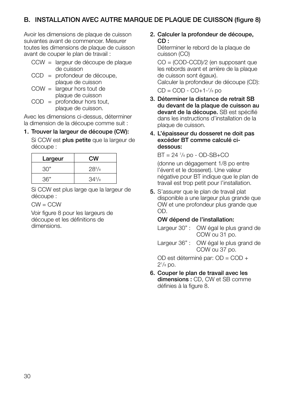 Thermador UCVM30FS User Manual | Page 30 / 56